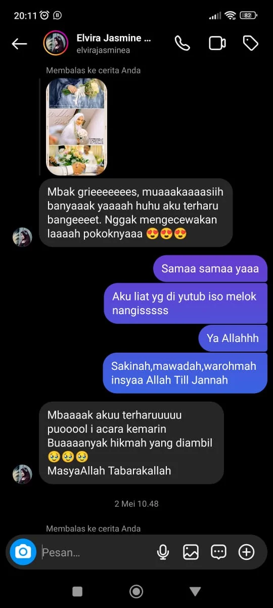 Review kepuasan pelayanan MUA Griesmakeup Malang 11