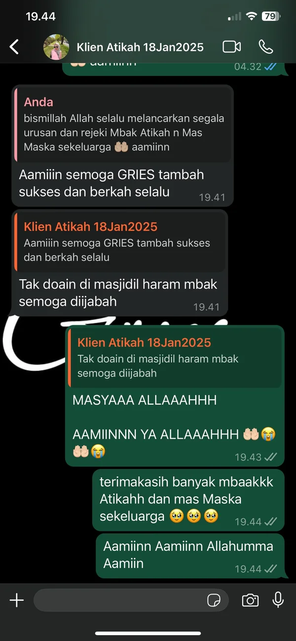 Testimoni hasil rias pengantin memukau Griesmakeup Malang 13